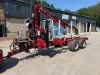 FOR SALE: Tajfun GAP 110 trailer with DOT 50K crane (2024)